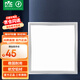 雷士照明（NVC）LED面板燈集成吊頂燈扣板燈平板面板燈霧銀20瓦白光
