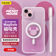 ESCASE iPhone15手機(jī)殼磁吸蘋果15保護(hù)套MagSafe充電防摔男女半透漸變磨砂防指紋迪士尼漸變米妮