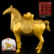 天祥緣銅馬擺件黃銅馬上有錢(qián)生肖馬招辦公室唐馬工藝品財(cái)大號(hào)馬到成功 原創(chuàng)設(shè)計(jì) 19號(hào)馬上有錢(qián)元寶馬