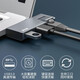 科樂多（KELEDUO） 蘋果電腦轉(zhuǎn)換器typec轉(zhuǎn)接頭usb3.0分線器macbook筆記本轉(zhuǎn)換頭 usb分線器帶網(wǎng)口 typec轉(zhuǎn)接器擴(kuò)展塢雷電3拓展塢ipad轉(zhuǎn)接口