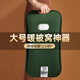 一暖創(chuàng)意熱水袋充電防爆暖寶寶暖水袋暖手寶加長毛絨女生被窩專用暖腳神器 升級款-親膚絨布綠【加長加大款-保暖時間更久】