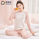 英博倫青少女內衣套裝春秋中大女童秋衣秋褲萊卡兒童保暖睡衣密根中領(lǐng) 80446肉粉 半高領(lǐng) 175