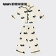 野獸派家居熊貓嘭嘭兒童法蘭絨可外穿家居服套裝冬季居家睡衣 熊貓嘭嘭兒童法蘭絨家居服套裝 均碼 (140)