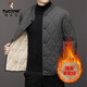 啄木鳥（TUCANO）外套男小棉衣爸爸裝加厚襖子棉服秋冬季羽內(nèi)膽絨服男保暖衣服男裝 T01灰色 3XL 約150-165斤