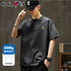 增致牛仔300g重磅男士t恤短袖男情侶休閑寬松半袖體恤2025春季新款衣服