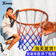 信能籃球架投籃框室外標準便攜掛壁式籃筐室內家用兒童成人戶(hù)外墻上圈 兒童加強款空心【橙色】