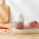 Finetek 出口絞肉機(jī)家用電動小型全自動多功能打肉餡蒜泥神器輔食機(jī)嬰兒 白色