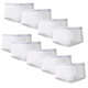 HANES 恒適男士三角內褲男 透氣舒適吸汗速干純棉 送老公 多件裝 White - 9 Pack Large