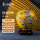 中外琺瑯美術(shù)館多子多福玉堂富貴 花瓶景泰藍禮品生日禮物客廳書(shū)房辦公室擺件