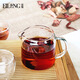 宜龍茶道簡(jiǎn)約玻璃茶具功夫茶具配件加厚耐熱玻璃公道杯茶海分茶器 觀井茶海(280ml)