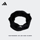 adidas足球運動保暖圍脖男女阿迪達斯官方HS9757 黑色/白 S