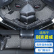 博紫適用君威腳墊222324款別克君威GS雙層絲圈汽車(chē)腳墊大全包圍 黑色米線+灰色絲圈 1724款君威專車(chē)專用汽車(chē)腳墊