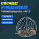 熊火釣螃蟹神器抓螃蟹海用釣蠏海釣鉤大閘蟹自動(dòng)捕蟹籠子工具 釣螃蟹籠【20柱小網(wǎng) 】 2個(gè)裝
