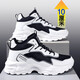 紳濤春季男士增高鞋10cm網(wǎng)面跑步運動(dòng)鞋男內增高鞋韓版休閑鞋增高板鞋 白黑10cm 42 內增高鞋