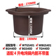 美的 1L1.8L2L3L4L5L紫砂電燉鍋煮粥鍋煲湯鍋內膽蓋子配件 4升(內膽不帶蓋子)