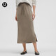 lululemon丨Softstreme? Bound to Bliss 女士長(cháng)款半身裙 LW8AGWS 深卡其 XXS /2