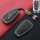 Ewitgo長(zhǎng)安鑰匙套cs75plus UNI-V-T-K三代cs55二代cs35逸動(dòng)X7PLUS逸達(dá)扣 A款-墨黑【智能四鍵】貔貅掛繩款