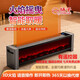揚子（YANGZI）踢腳線(xiàn)取暖器家用電暖器全屋速熱仿真火焰電暖氣智能語(yǔ)音遙控循環(huán)對流防水移動(dòng)地暖浴室干衣暖風(fēng)機 語(yǔ)音款【3D仿真火焰+2000W+12h預約定時(shí)】