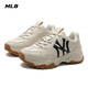 MLB官方男鞋休閑老爹鞋情侶款厚底增高ny鞋子女 3ASHBWS4N-50CRS 235