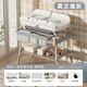 birthstory嬰兒護理臺多功能嬰兒床新生兒撫觸臺可移動(dòng)寶寶床換尿布操作臺 多功能嬰兒護理床 尿布臺+顯溫浴盆+支架+收納欄