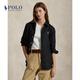 Polo Ralph Lauren 拉夫勞倫 女裝 25年早春經(jīng)典版型亞麻襯衫RL26440 001-黑色 XS