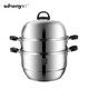 ADNENY 奧丁 卓爾健康系列多用蒸鍋Z-108 30cm爐灶通用 3層 30cm