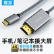 櫻邦（YINGBANG） typec轉(zhuǎn)hdmi手機(jī)電腦電視機(jī)同屏線連外接顯示器投屏線安卓高清ipad 5米 Type-C轉(zhuǎn)HDMI公編網(wǎng)線(60HZ)