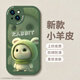 世詠 適用蘋(píng)果14手機(jī)殼 iphone14保護(hù)套鏡頭全包防摔超薄簡(jiǎn)約創(chuàng)意網(wǎng)紅皮紋軟殼男女款 暗夜綠