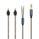 Earmax 適用森海塞爾IE40 pro升級線 IE40耳機線 鍍銀 升級線 耳機線 IE40灰/普通版
