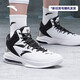 安踏籃球鞋男鞋 2022春季男子高幫減震運動(dòng)鞋湯普森KT球鞋戰靴4 安踏白/黑-1 8（適合男41）