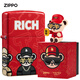 zippo原版打火機(jī) 泰迪熊珍藏男士新年禮物Teddybear聯(lián)名 打火機(jī)套裝 Teddybear聯(lián)名套裝-暴富