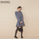 SNIDEL秋冬圓領(lǐng)針織衫上衣A字針織短裙兩件套SWNO245026 灰色 均碼 （F）