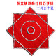好運(yùn)鯨二人轉(zhuǎn)手絹技巧麻紗東北秧歌廣場(chǎng)舞蹈手絹花八角巾帕子成人兒童 2只 成人款紅色