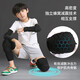 GINGPAI SPORT兒童護(hù)膝護(hù)肘男防摔套裝騎行自行車籃球滑板足球運(yùn)動(dòng)夏季薄款黑S
