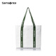 新秀麗（Samsonite）帆布包時(shí)尚簡(jiǎn)約手提袋日常通勤大容量休閑購物袋單肩包674