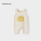 babylove寶寶背帶褲春秋外穿連體褲超萌可愛(ài)休閑長(cháng)褲洋氣嬰兒褲子