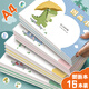 法拉蒙faramon 16本裝A4兒童空白畫(huà)畫(huà)本小學(xué)生圖畫(huà)本a4幼兒園美術(shù)本子畫(huà)紙涂鴉畫(huà)冊(cè)畫(huà)圖本白紙加厚寶寶素描簿