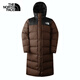 The North Face北面羽絨服男戶(hù)外700蓬鵝絨中長(zhǎng)款保暖外套832J 棕色/5EX XL