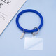 描繪者手機殼掛繩新款硅膠手環(huán)扣軟膠大圓環(huán)金屬扣后背通用掛繩手提腕帶子大圓圈環(huán)扣掛圈防摔防丟固定 【藍色】圓形硅膠手環(huán)掛繩