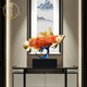 錦呈祥銅金龍魚擺件魚年年有余工藝品納福擺件家居玄關(guān)裝飾品送朋友禮物 金龍魚