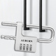 奧本密碼鎖防水雙開(kāi)掛鎖 長(cháng)梁掛鎖衣柜文件柜鎖門(mén)把手鎖防U型門(mén)鎖A837