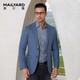 MAILYARD/美爾雅西服單件 羊毛商務男士西裝 休閑西服上衣 550 藍色 170D /E5