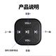 鹿藤車(chē)載手機(jī)藍(lán)牙切歌音量遙控汽車(chē)摩托車(chē)方向盤(pán)多功能按鍵自拍控制器 【升級(jí)版】藍(lán)牙5.3車(chē)載控制器