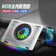 優(yōu)肯思 適用于五核強風(fēng)電競版筆記本散熱器外星人蘋(píng)果macbook底座電腦游戲本抽風(fēng)式支架 太空銀（大渦輪丨5核強風(fēng)丨靜音無(wú)聲丨五檔高度調節） 適用聯(lián)想華為華碩天選惠普戴爾r9000p小米ROG