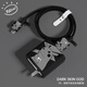 HAPPYMAKER華為Mate60pro充電器華為Pura70pro保護(hù)套88wP50 Mate50pro數(shù)據(jù)線套66w防折斷線龍年限定新款 華為88/66w充電器套4件套硅膠款【暗灰皮神】