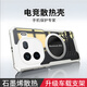 辰寅適用iQOO12手機(jī)殼新款iqoo12氣囊防摔透明保護(hù)殼石墨烯導(dǎo)熱車載磁吸透氣散熱全包邊外殼男款 iQOO12【白邊框】 磁環(huán)散熱殼   【配鋼化膜】