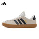 阿迪達斯 （adidas）女鞋冬季VL COURT 3.0運動(dòng)鞋休閑鞋JP5351 漢玉白/深灰/金 36 