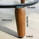 Rowyn適用哈曼卡頓琉璃2/3/4代水晶4/5五代音響支架底座金屬音箱桌面加厚胡桃木避震架子琥珀曜石底座 【圓腿款】琉璃34水晶45音箱用