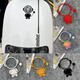 喜于色適用九號(hào)電動(dòng)車Mmax90E100 70c80cF90 M85C裝飾風(fēng)擋反光車頭貼紙 車頭貼黑色