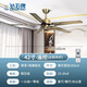 鉆石牌（DIAMOND）鉆石牌吊扇家用風扇吊扇客廳風力強勁電風扇新款高端吊扇遙控 42寸古銅色無燈遙控五葉
